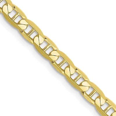 10KT Yellow Gold 22-inch 3.75MM Anchor Link Chain