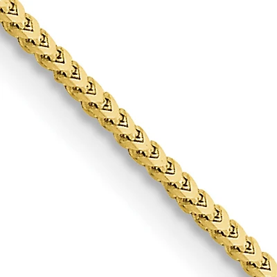 10KT Yellow Gold 16-inch 1.5MM Franco Chain