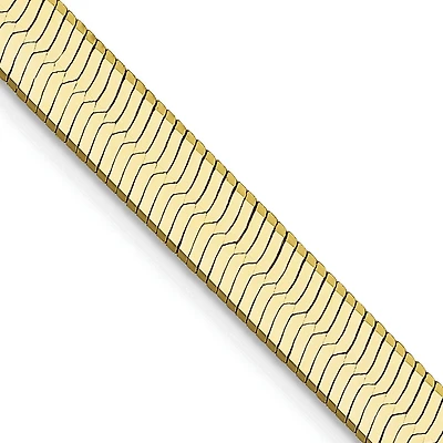 10KT Yellow Gold 16-inch 5MM Herringbone Chain