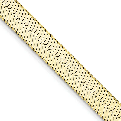 10KT Yellow Gold 18-inch 5.5MM Herringbone Chain
