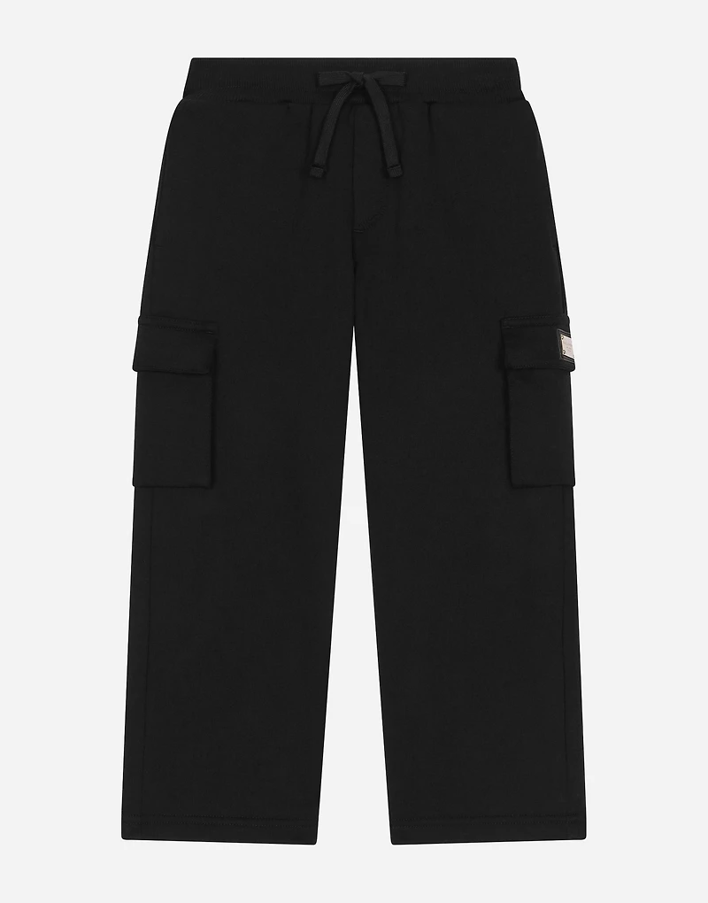 Jersey jogging pants