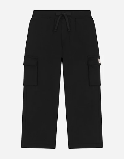 Jersey jogging pants