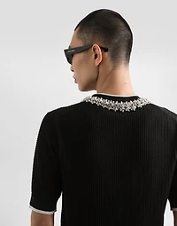 Cotton crewneck pullover
