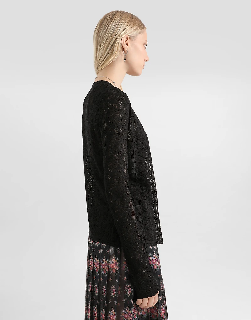 Lace cardigan
