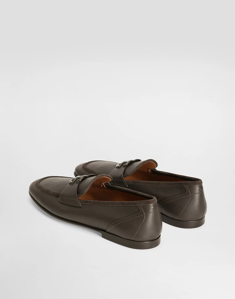 Calfskin slipper
