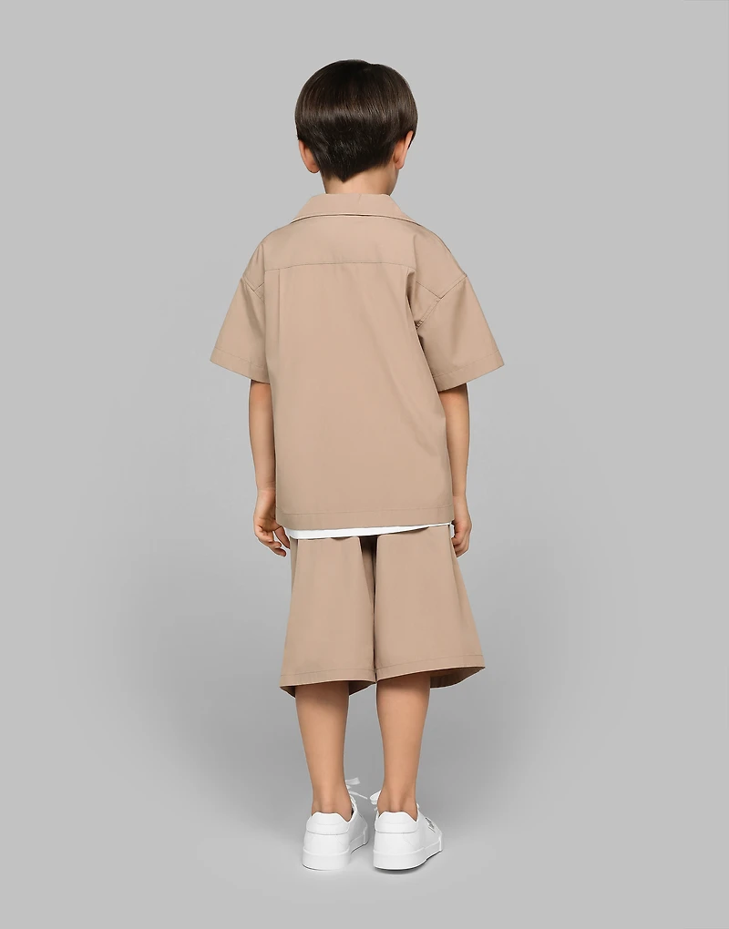 Poplin shirt with DG logo