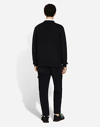 Oversize wool cardigan