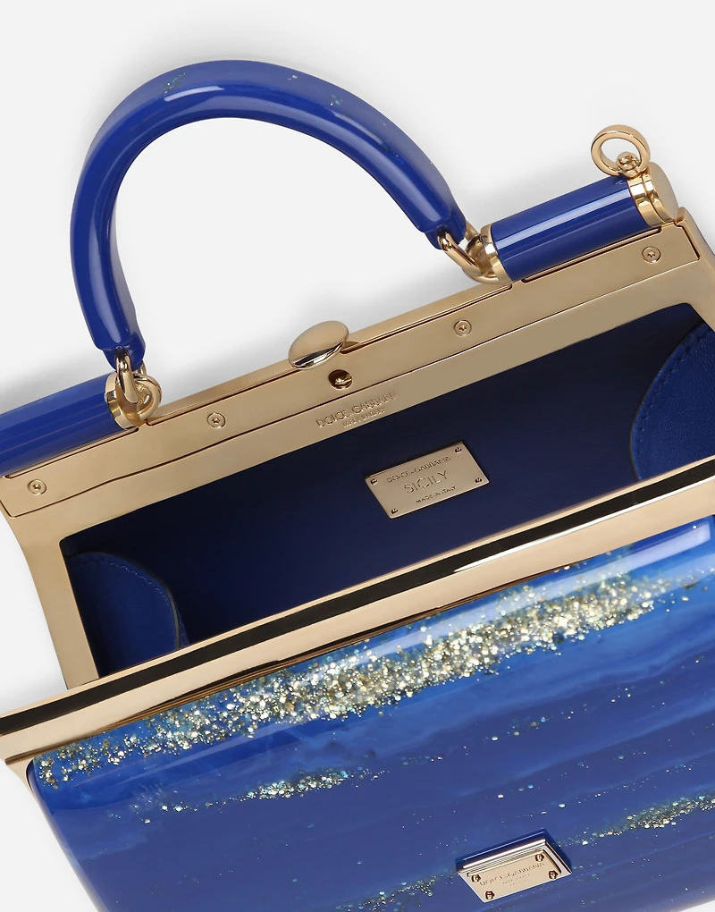 Sicily box bag in acrylic glass