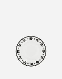 Set 2 Porcelain Espresso Cups with Saucers