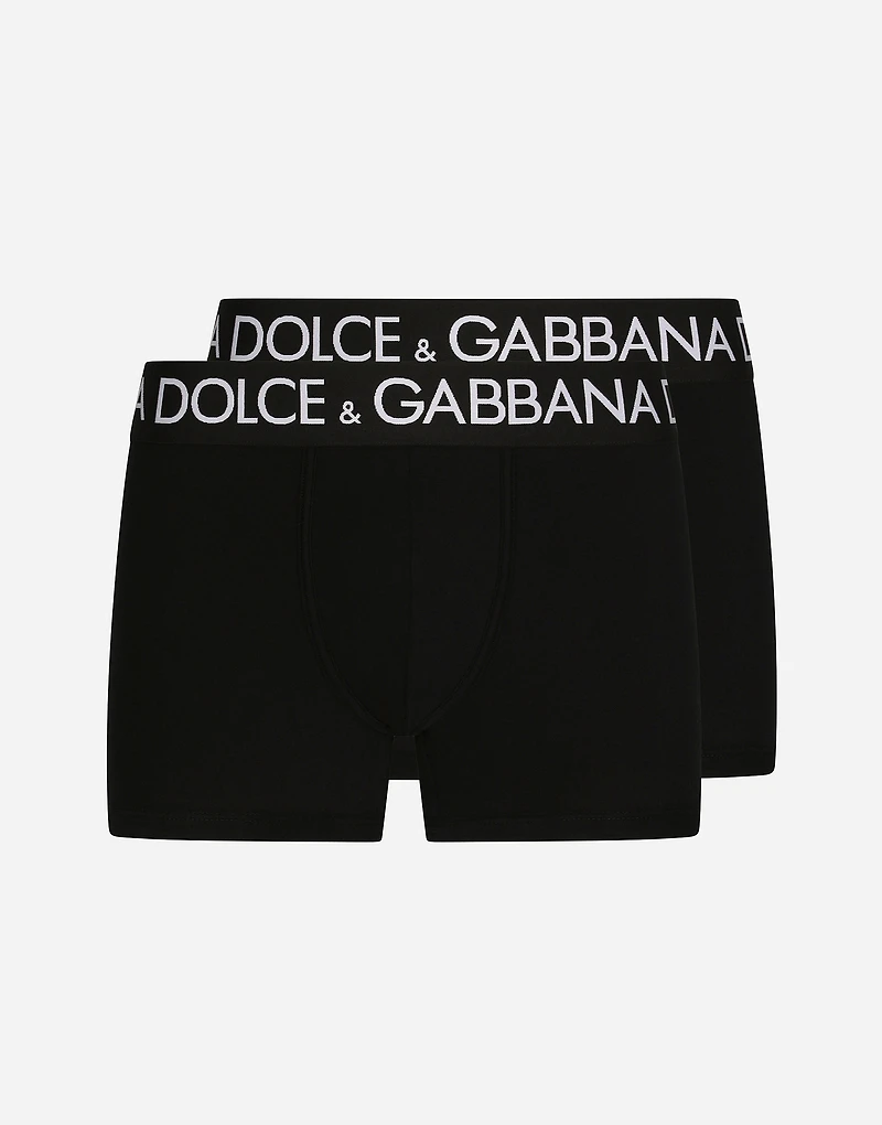 Two-pack cotton jersey boxers