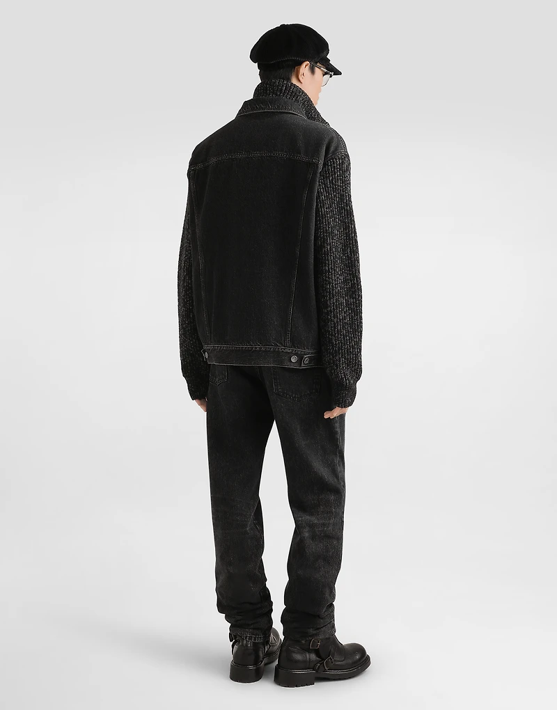 Fine-gauge cashmere polo shirt