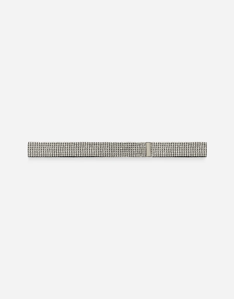 Crystal mesh belt