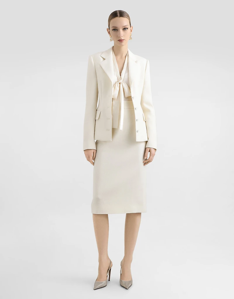 Skirt double crêpe