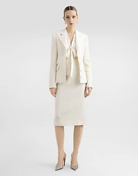 Skirt double crêpe