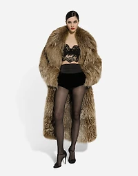 Velvet high-waisted tuxedo panties