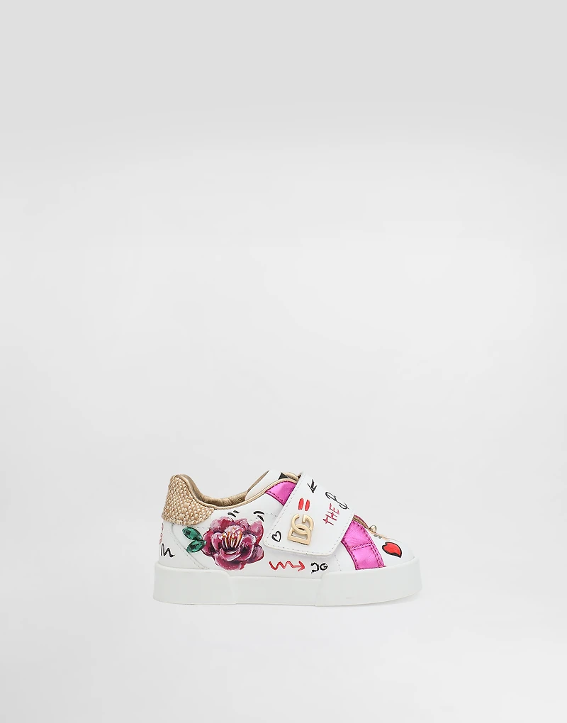 Calfskin sneaker