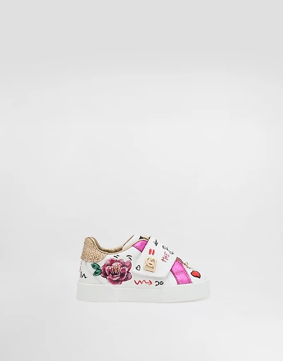 Calfskin sneaker