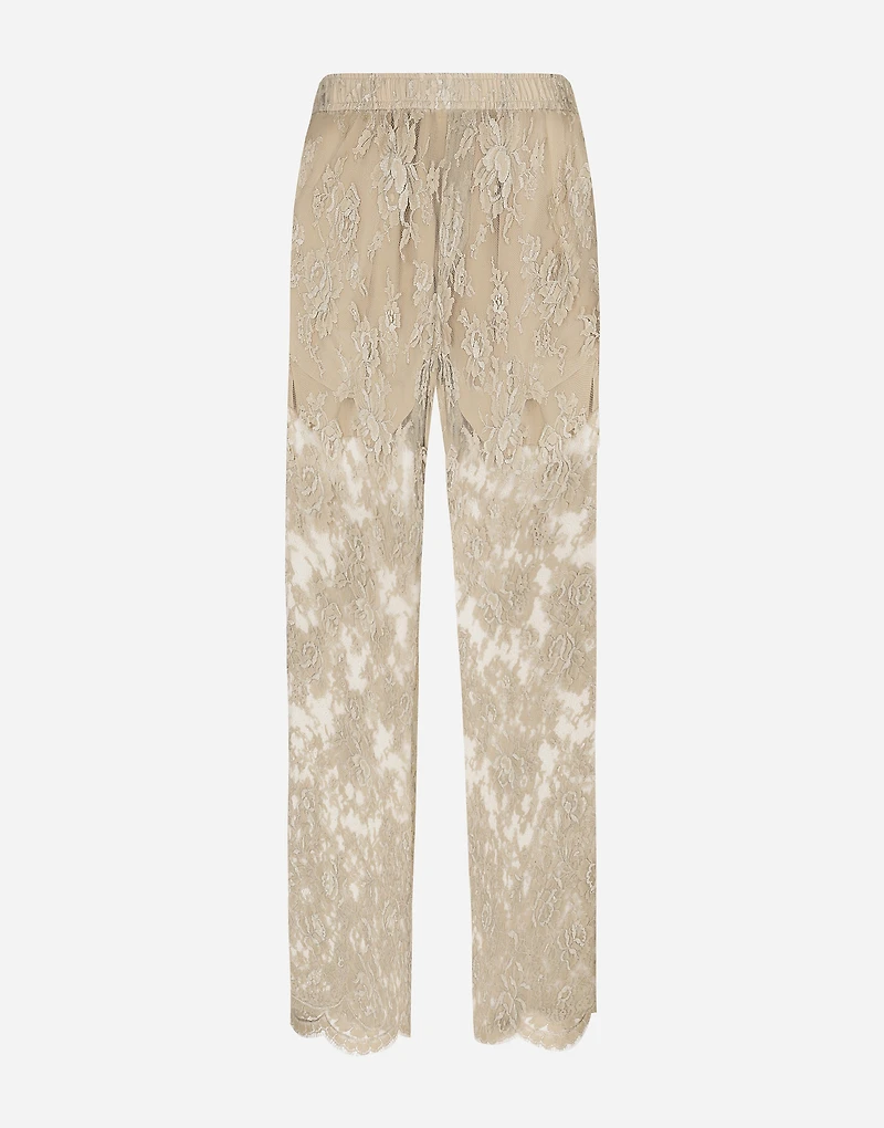 Tailored Galloon lace pants