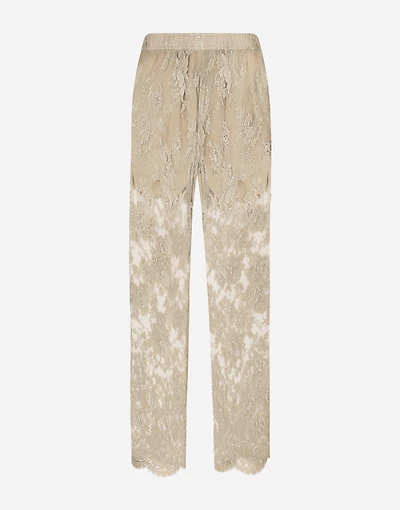 Tailored Galloon lace pants