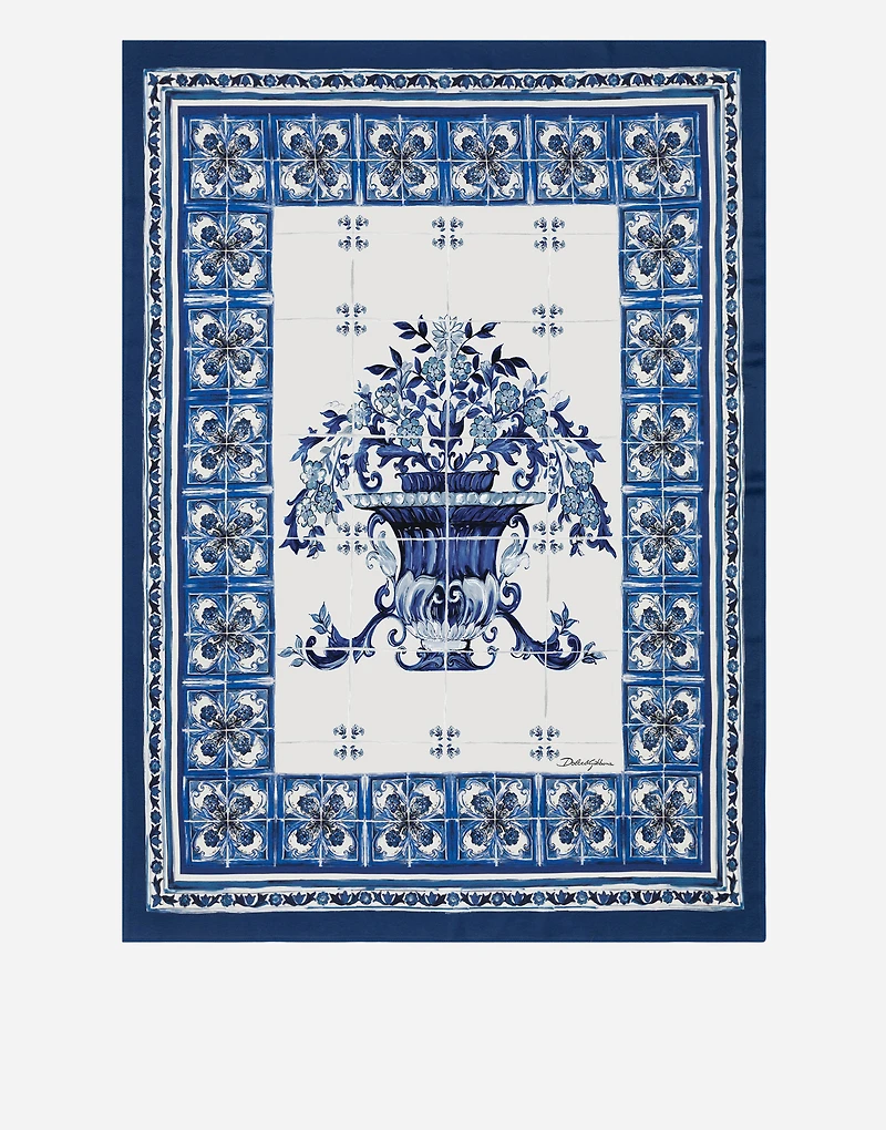 Silk Blanket Doubled with Wool