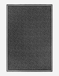 Polka-dot modal and cashmere scarf