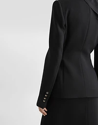 Single-breasted wool Dolce jacket