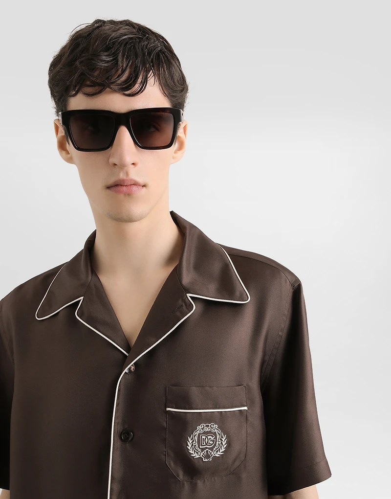 Hawaii silk twill shirt