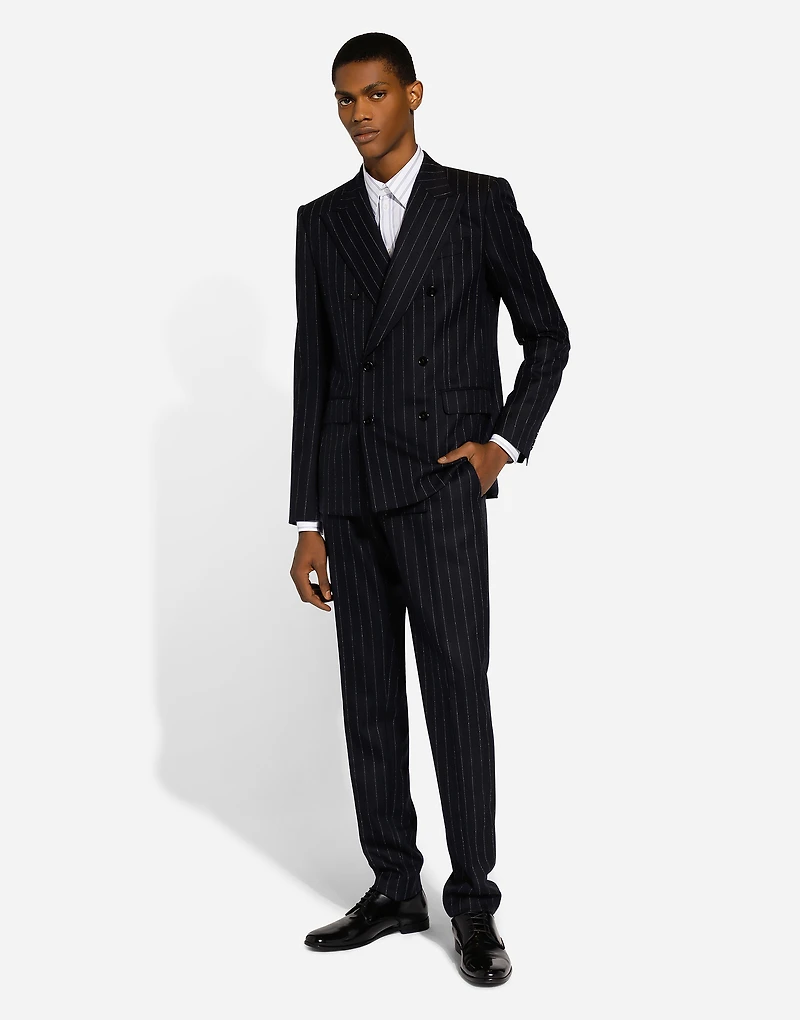 Double-breasted Sicilia-fit suit