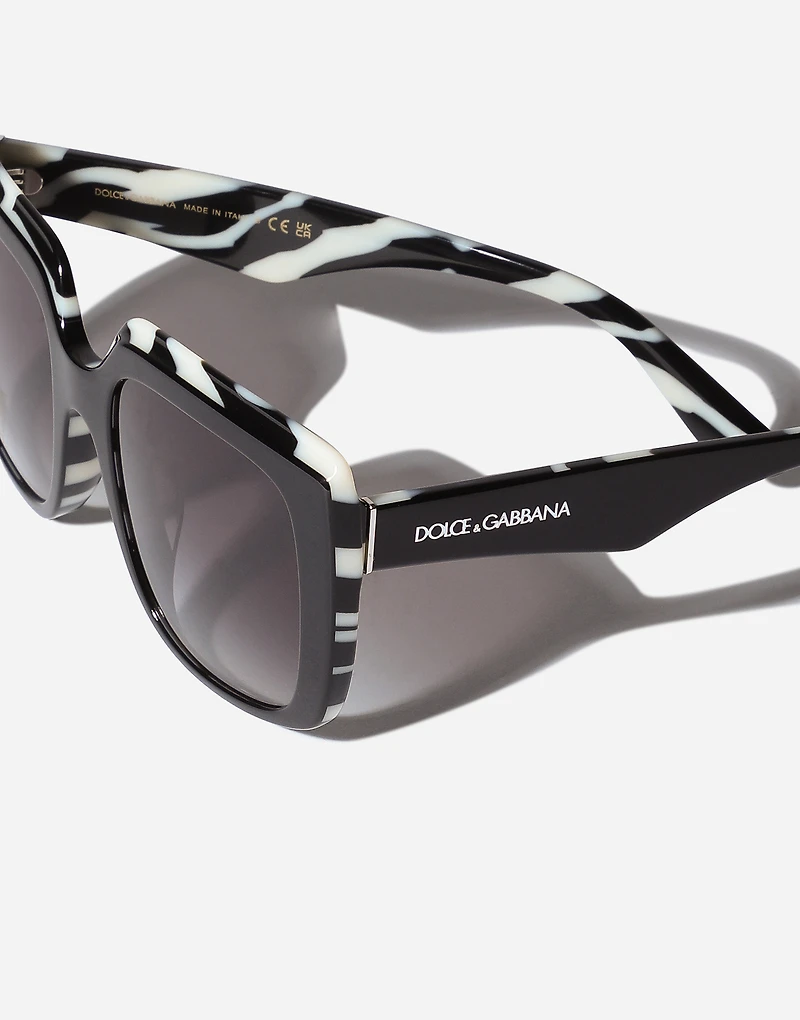 New print sunglasses