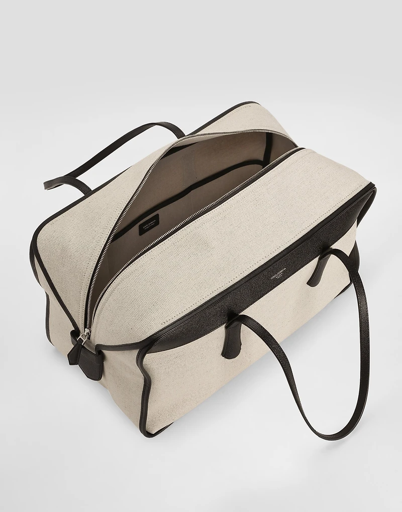 Salt&pepper calfskin atene handbag