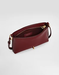 Lock shoulder bag in calfskin