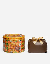 Panettone with Glazed Chestnuts and Gianduja