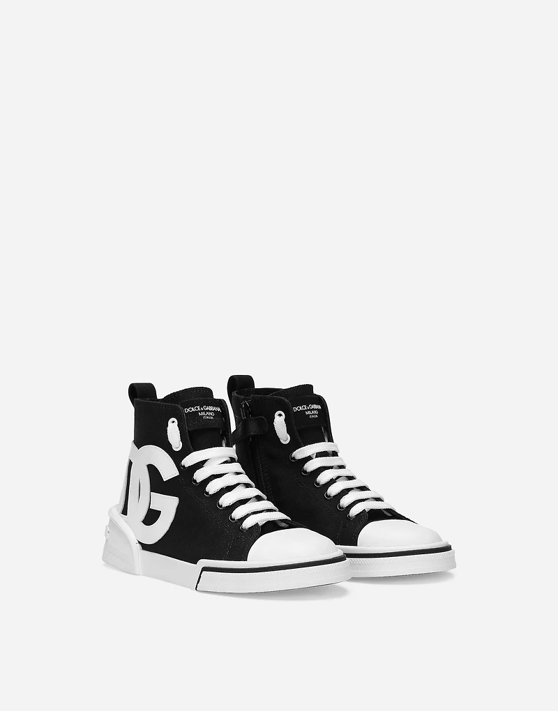 Canvas Portofino Space high-top sneakers