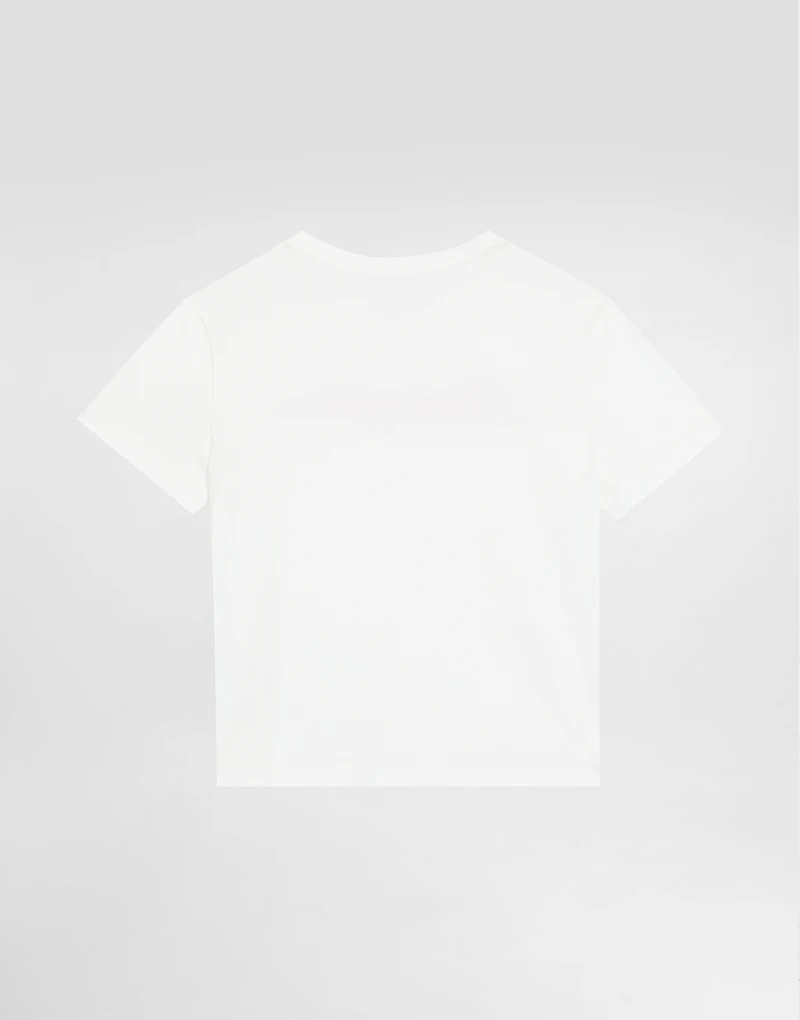 Jersey T-shirt with Dolce&Gabbana logo