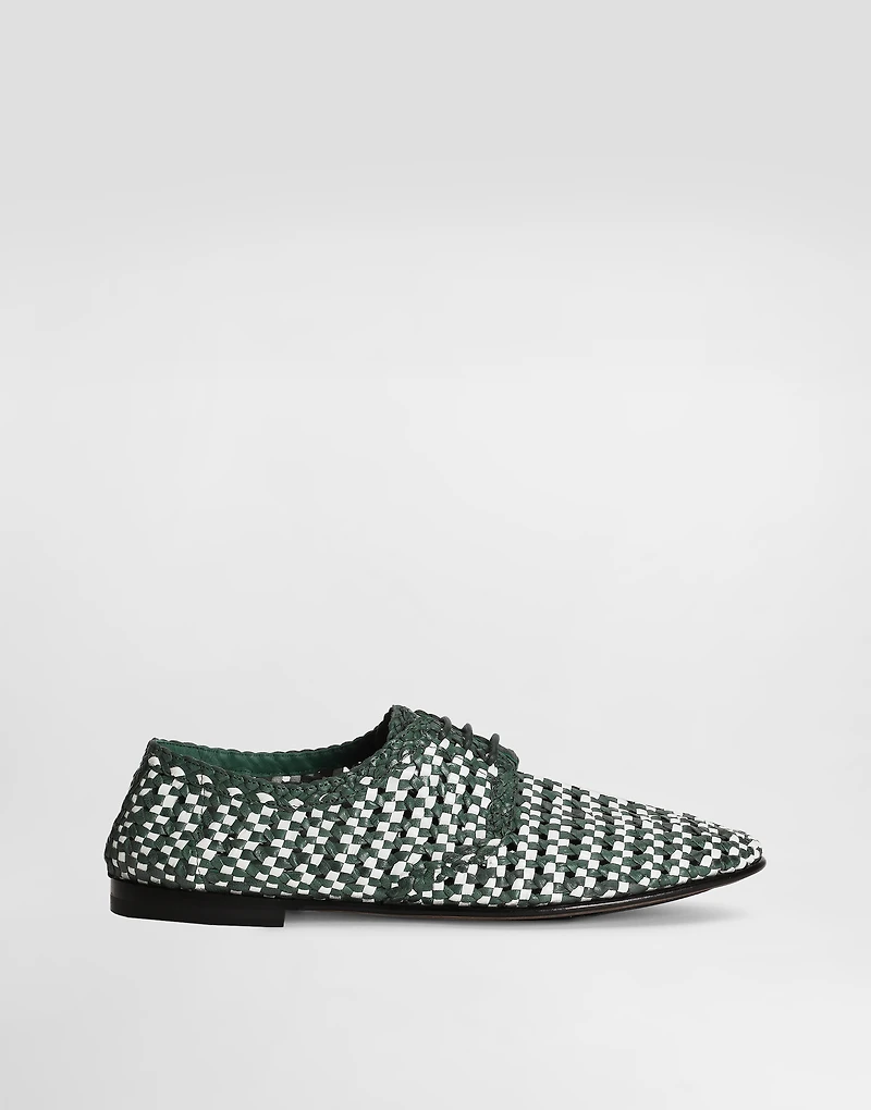Leather Derby shoes