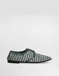 Leather Derby shoes