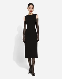 Wool sheath dress