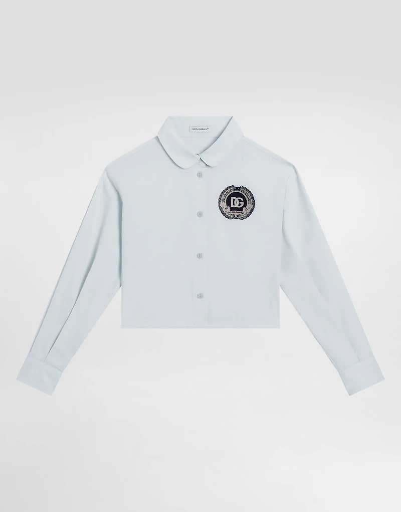 Oversized cotton shirt