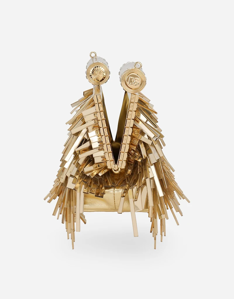 Mordore nappa bag with fringing