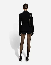 Double-breasted Dolce tuxedo jacket double stretch wool