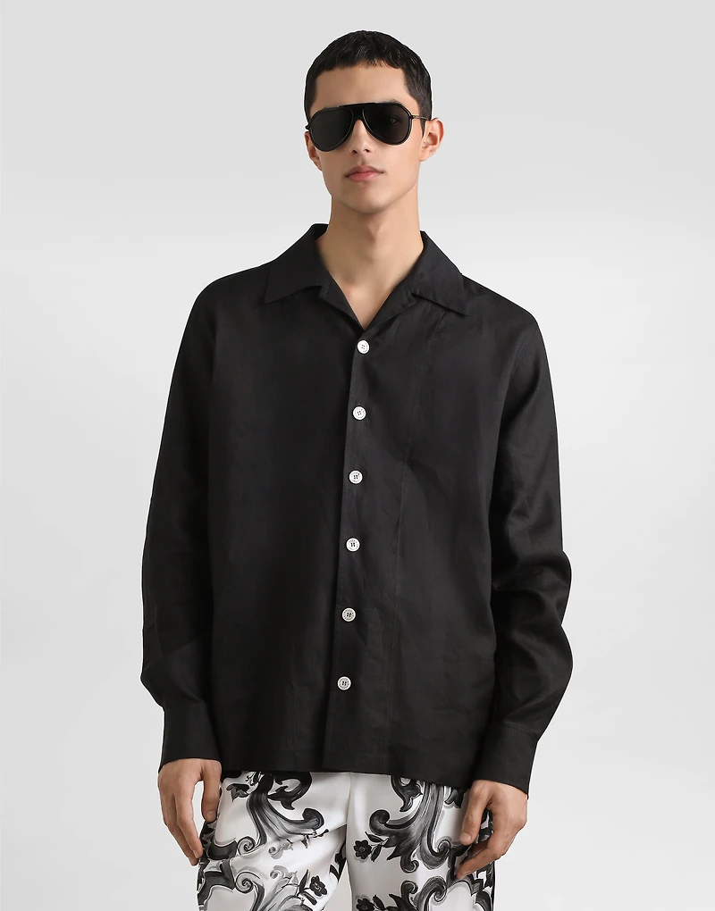 Hawaii linen canvas shirt