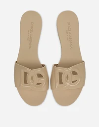 Rubber beachwear sliders