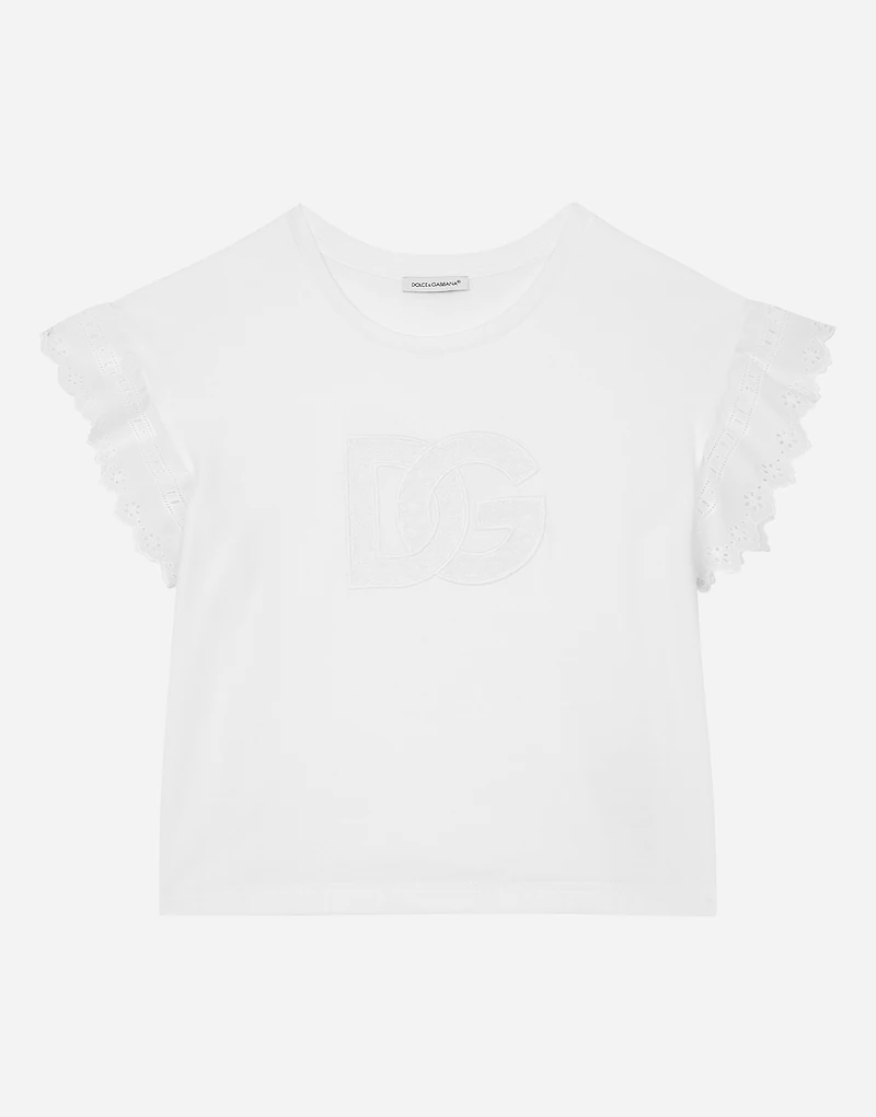 Jersey T-shirt with DG logo