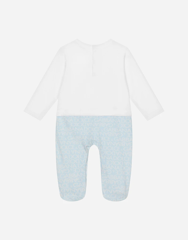 3-piece gift set with all-over logo print