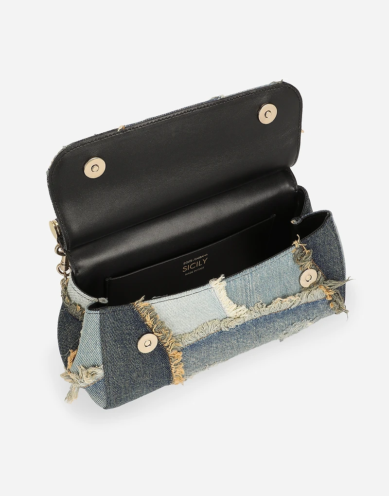 Elongated medium Sicily handbag