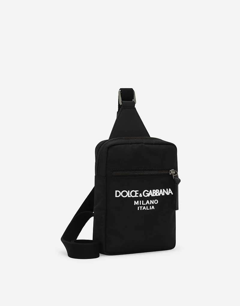 Nylon belt bag with Dolce&Gabbana logo