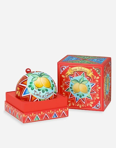 Decorative glass ball