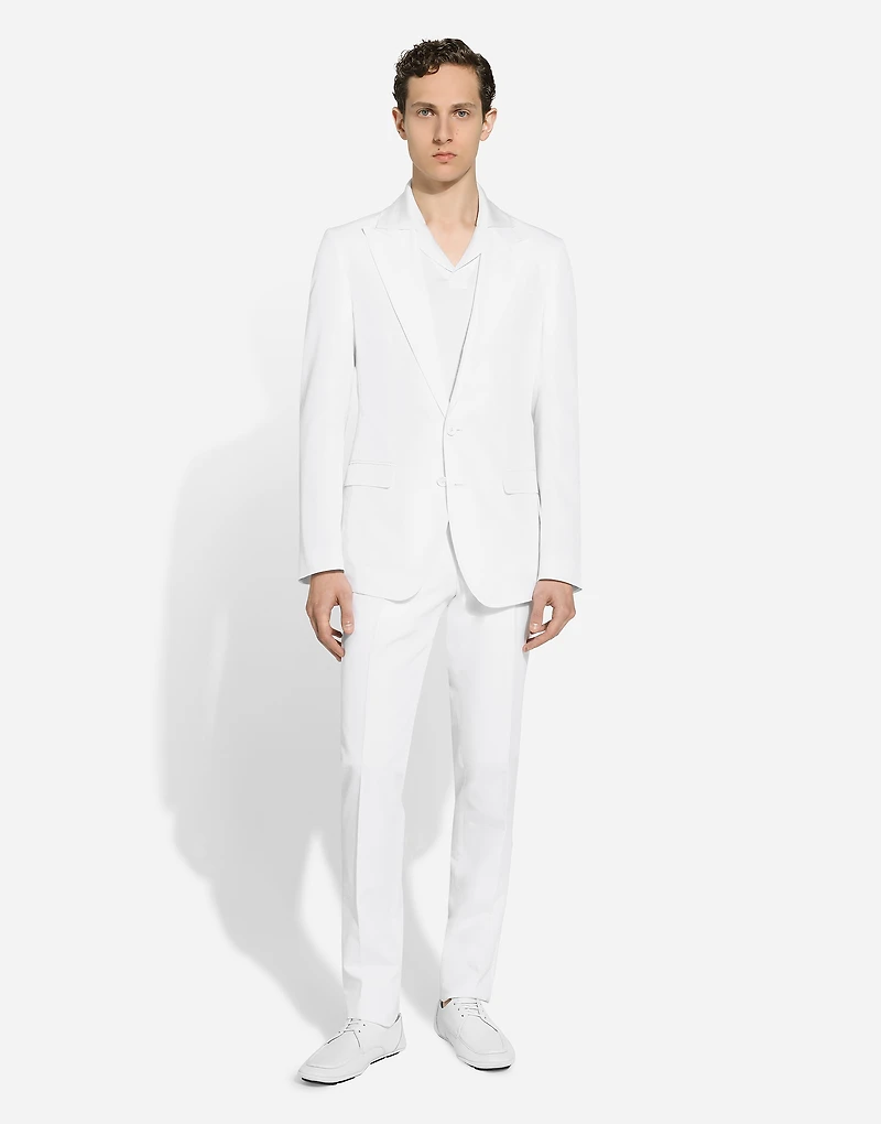 Single-breasted Taormina-fit suit