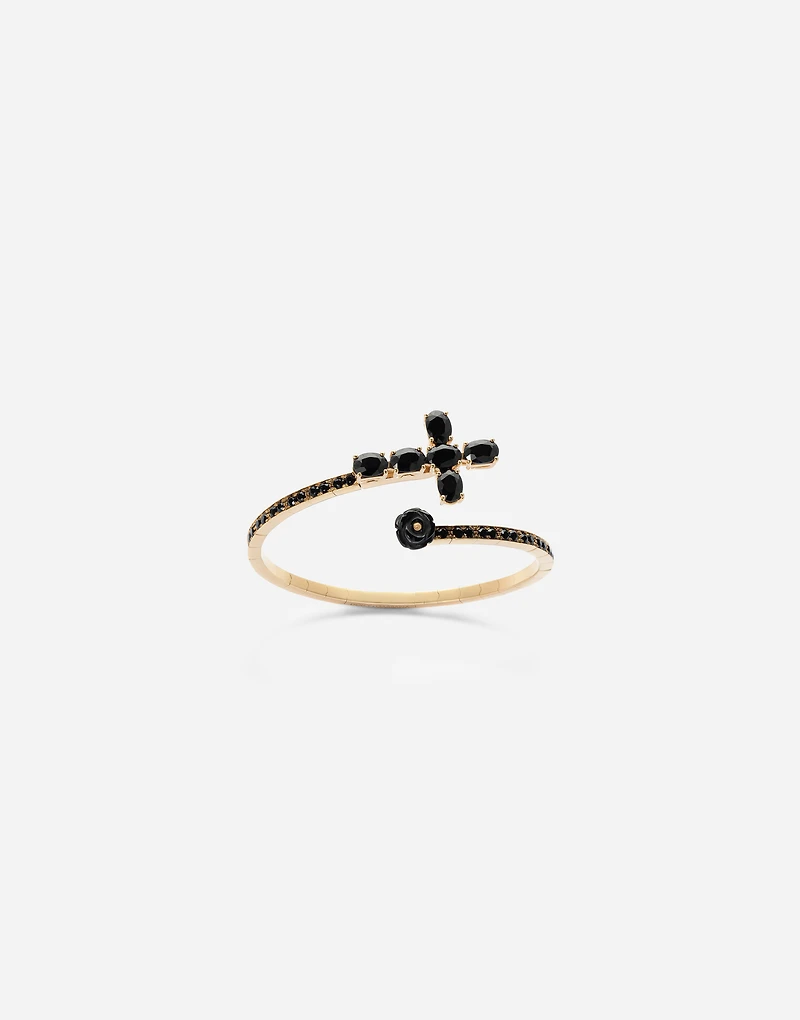 Sicily Bracelet
18-carat yellow gold and black sapphires