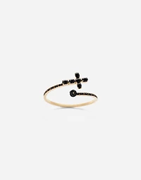 Sicily Bracelet
 18-carat yellow gold and black sapphires